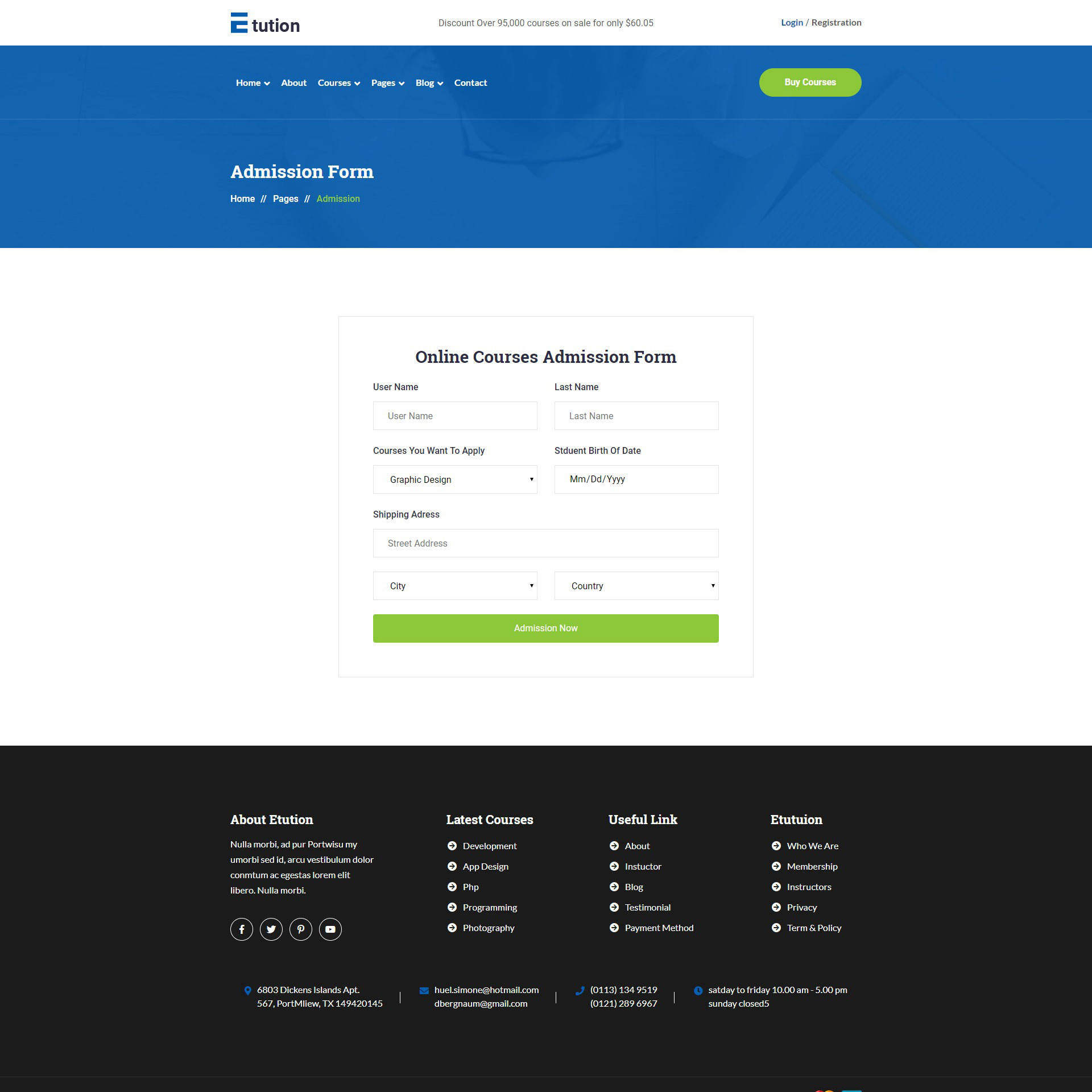Page Details