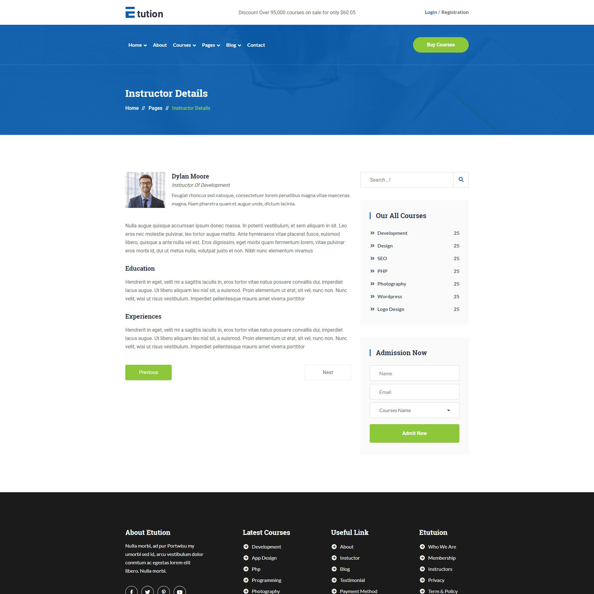 Page Details