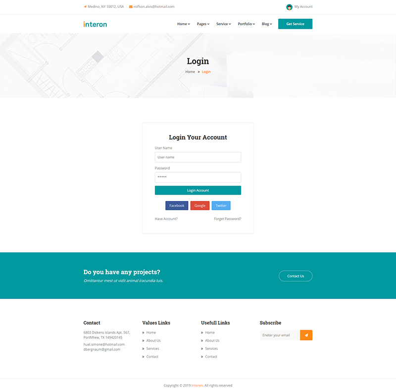 login