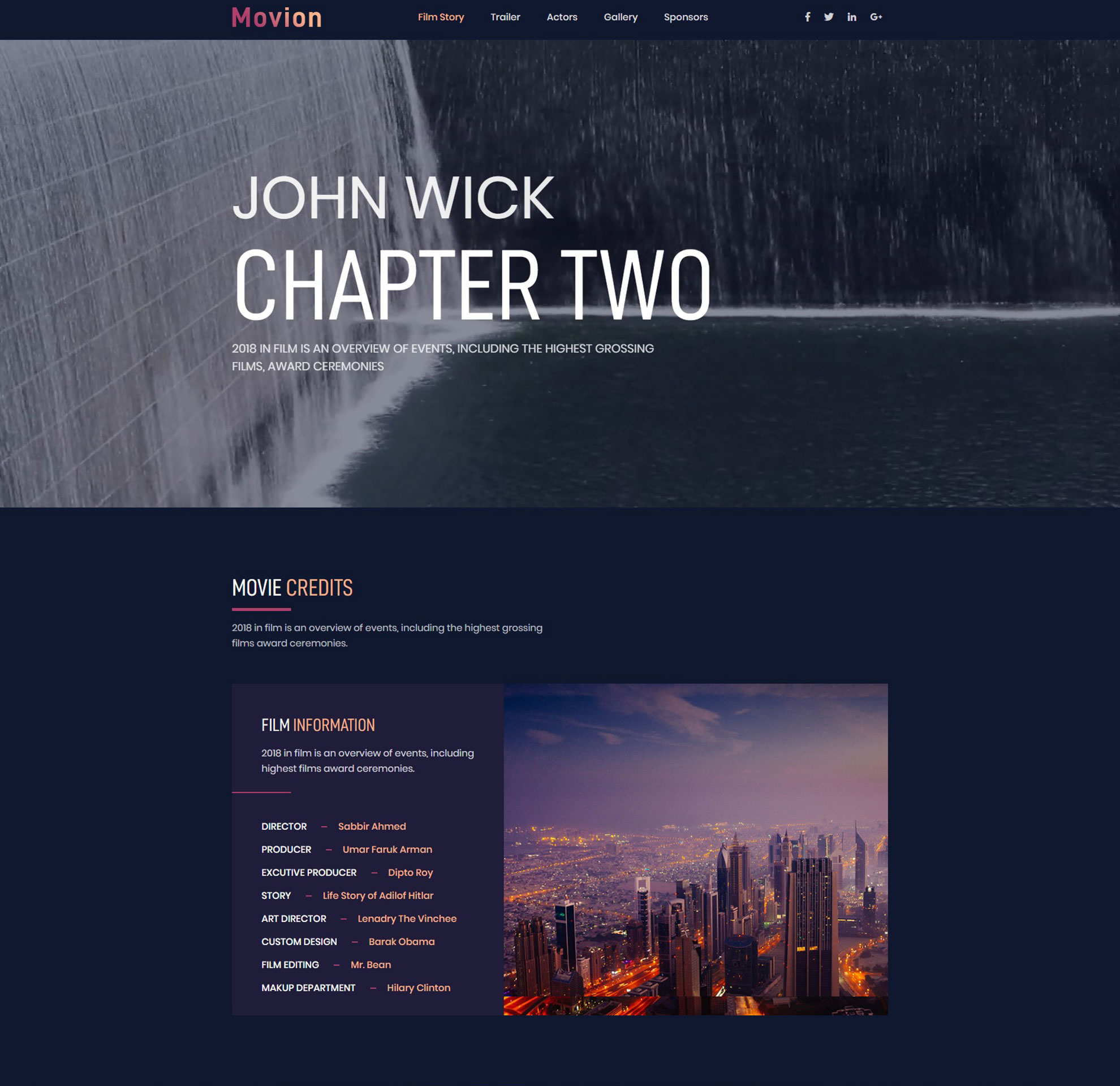 Page Details