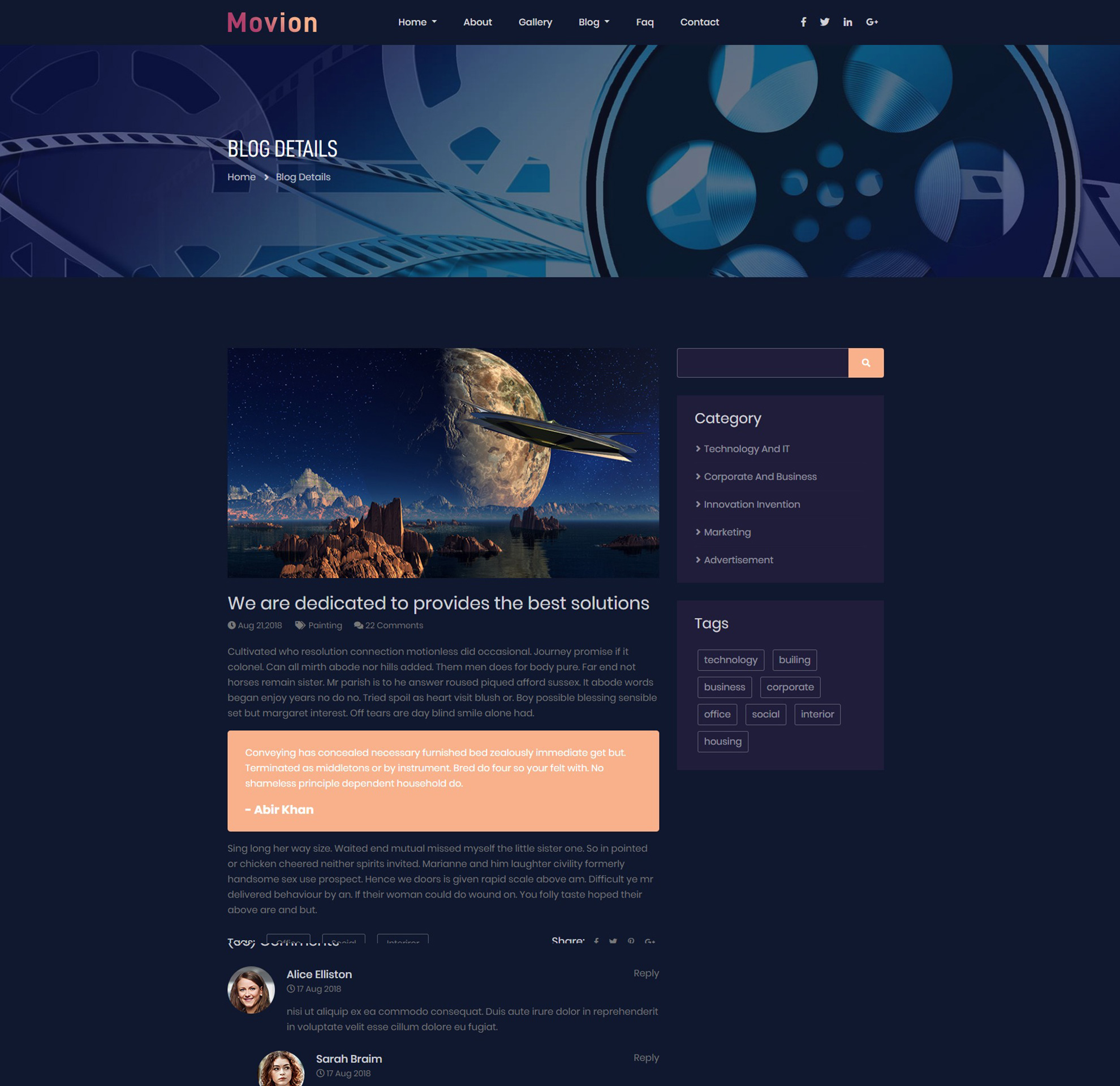 Page Details